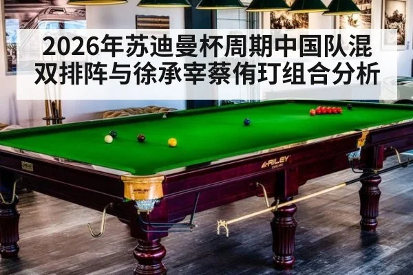 2026年苏迪曼杯周期中国队混双排阵与徐承宰蔡侑玎组合分析